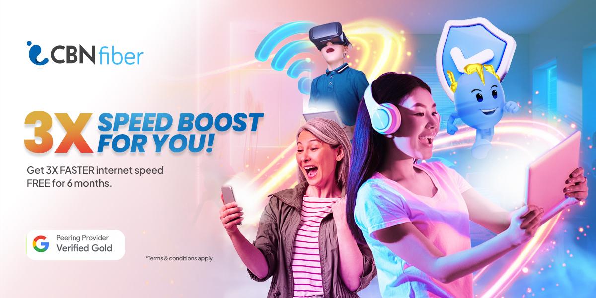 Nikmati Internet Hingga 3X Lebih Cepat dari CBN Fiber