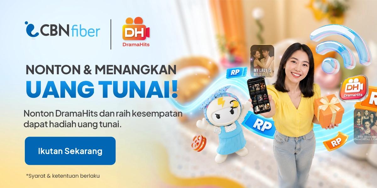 Watch Micro Dramas on DramaHits and Win E Wallet Prizes Worth Up to IDR 500,000!