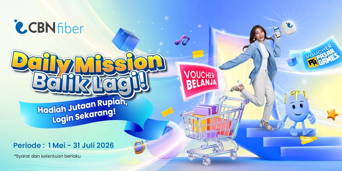 Login diCBN App Tiap Hari? Siap-Siap Dapet Voucher Belanja Jutaan Rupiah! 
