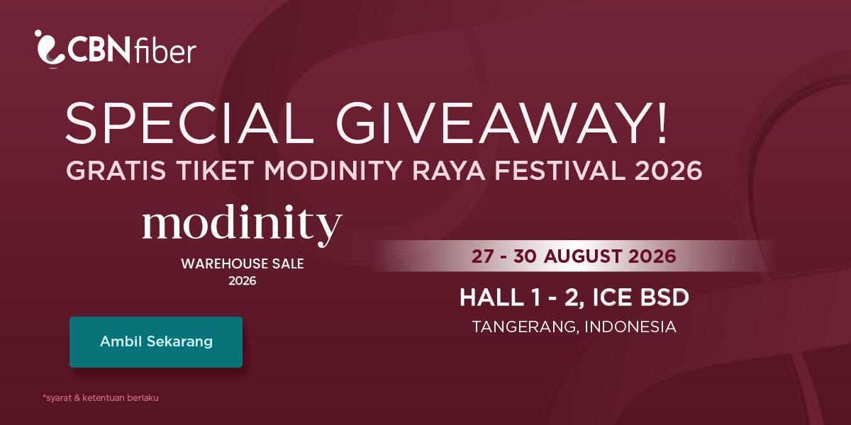 Hunting Fashion di Modinity Raya Festival 2026 