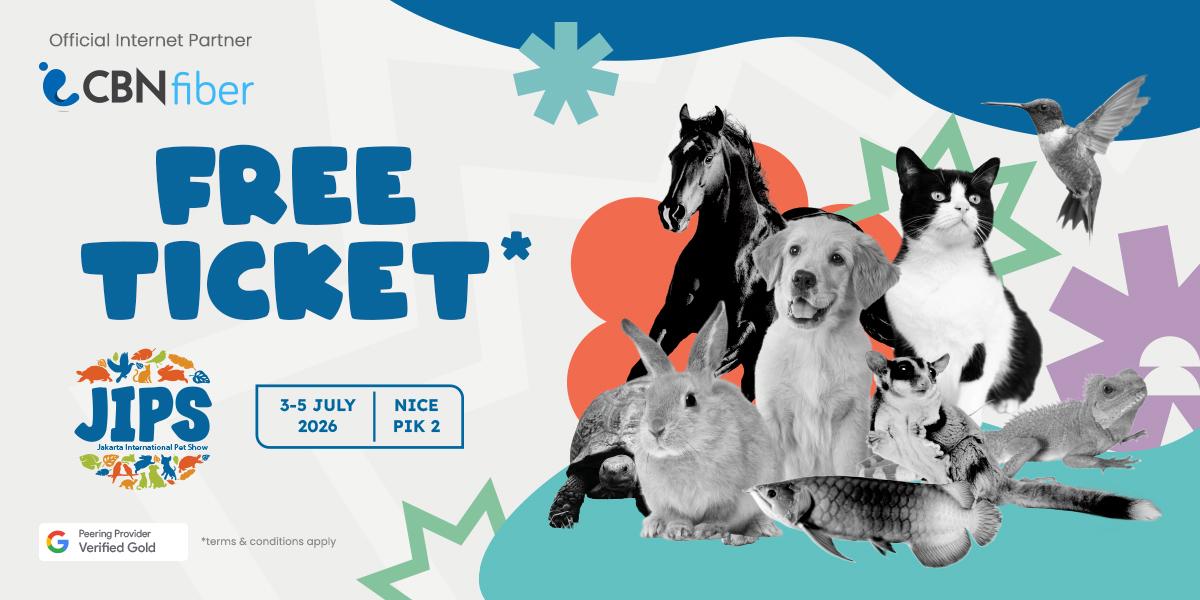 Siap Jelajahi Dunia Hewan Peliharaan? Menangkan Tiket Jakarta International Pet Show 2026! 