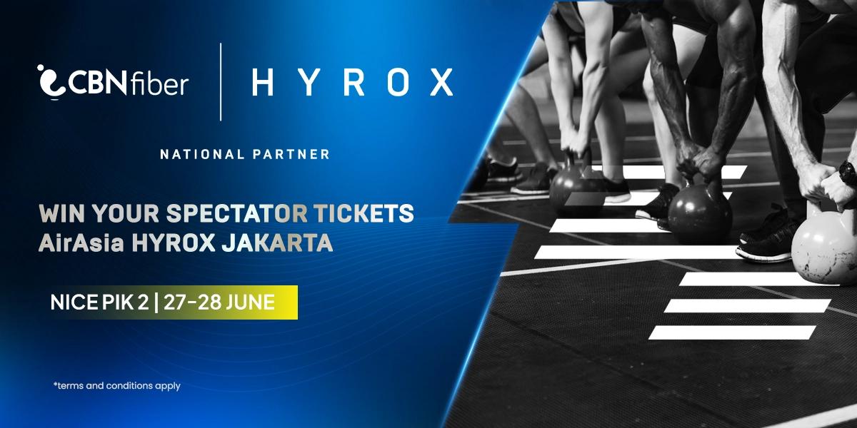 From Gym to Race Day: Experience the Excitement of AirAsia HYROX Jakarta 2026 with CBN Fiber