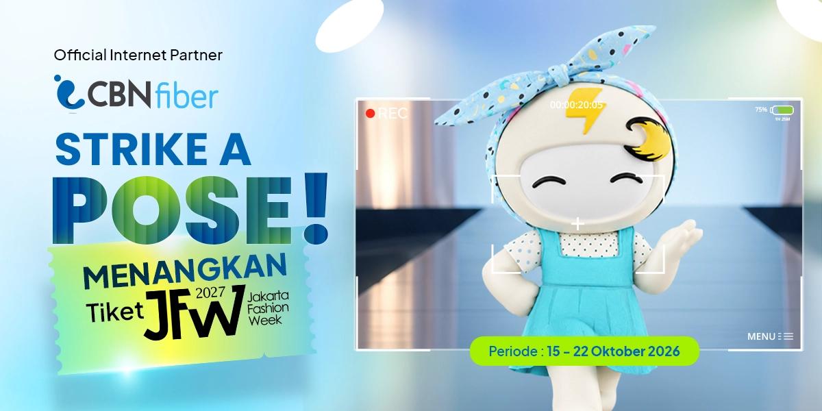 CBN Supports Jakarta Fashion Week 2027 with Reliable Connectivity for an International-Scale Fashion Event