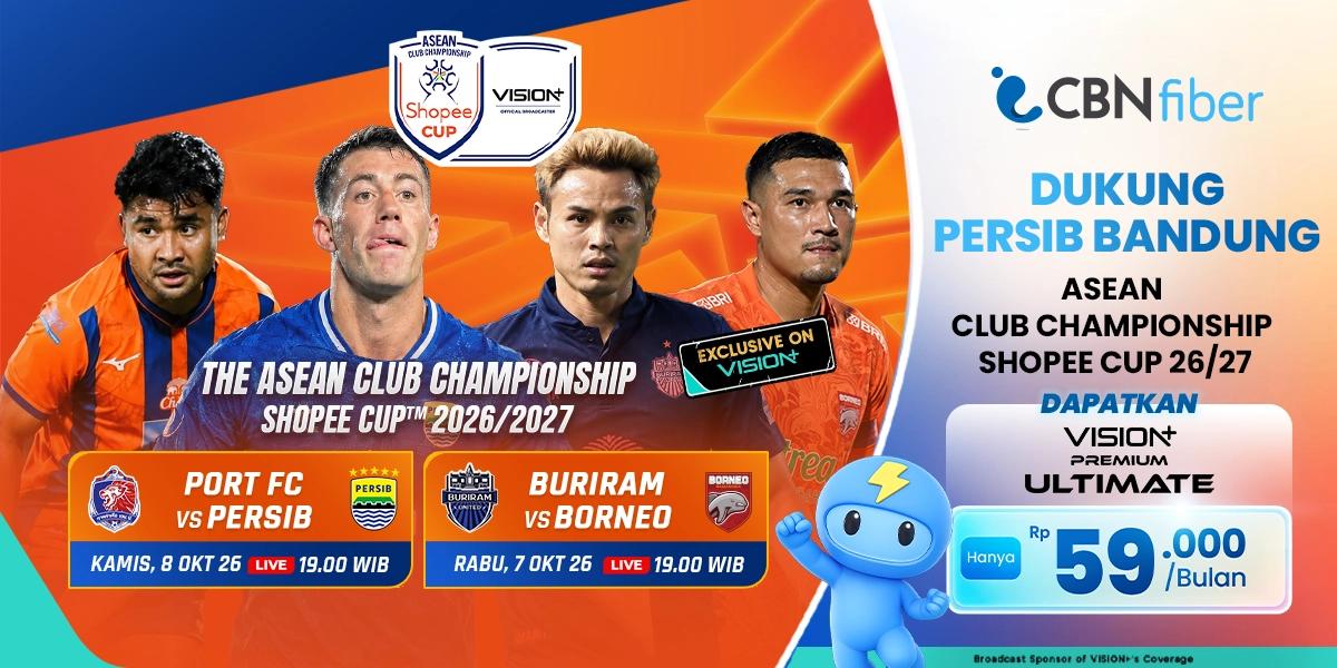 Persib Bandung and Borneo FC Schedule in the Shopee Cup 2026/2027